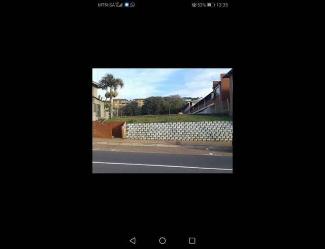 1,012M² VACANT LAND FOR SALE IN WARNER BEACH